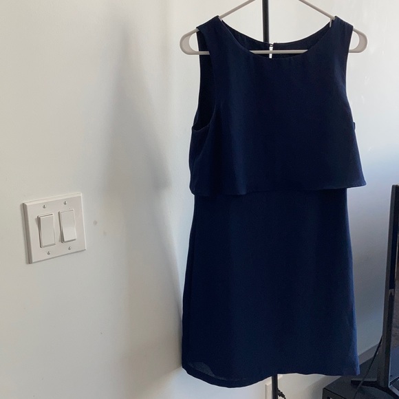 H&M | Dresses | Hm Navy Blue Dress | Poshmark